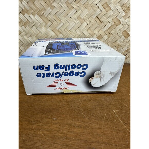 Metro Vac Air Force Cage/Crate Cooling Fan For Pets Travel - Picture 6 of 6